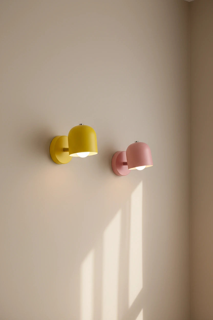 Applique murale LED Clochea – Design nordique minimaliste, éclairage doux pour chambre & salon