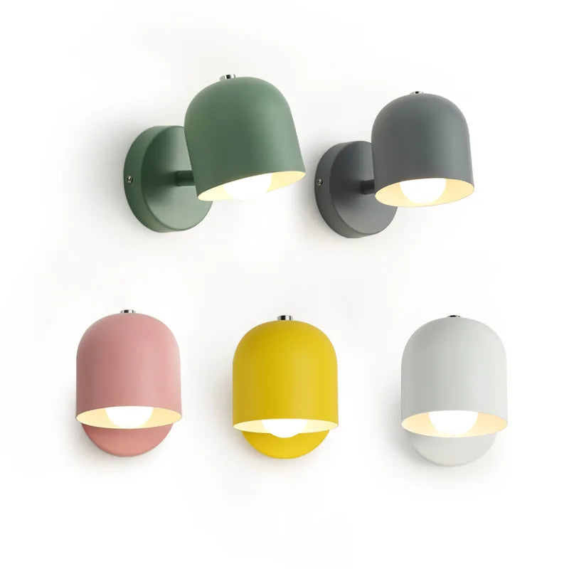 Applique murale LED Clochea – Design nordique minimaliste, éclairage doux pour chambre & salon