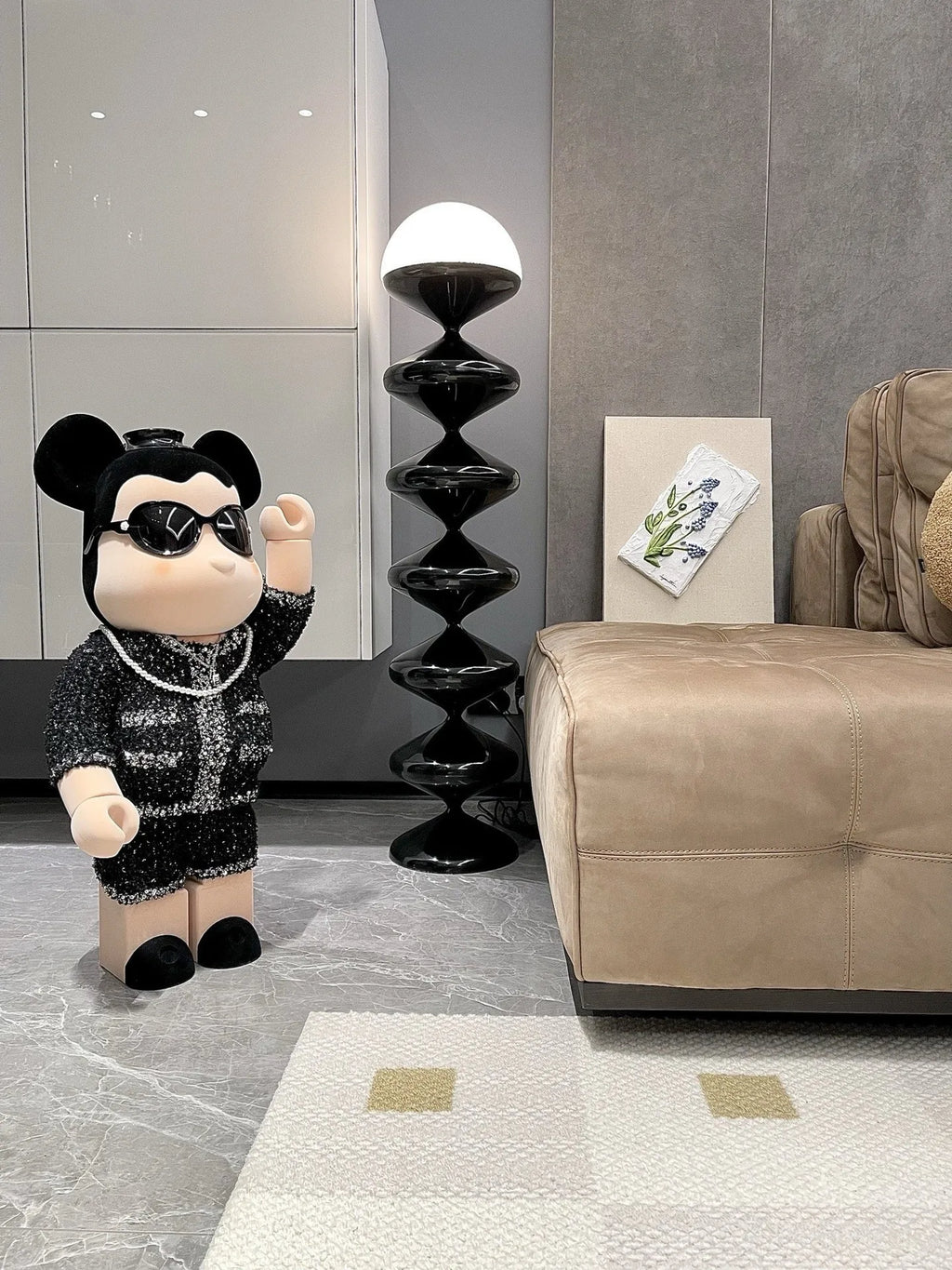 Gourda — Lampe sculpturale design