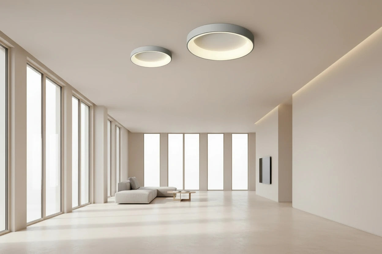 Aeris — Plafonnier LED rond design, dimmable