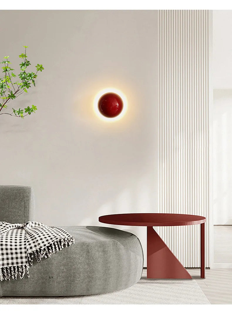 Baloon Applique Murale LED Ronde Design – Lumière d’Ambiance Moderne pour Salon, Chambre & Couloir