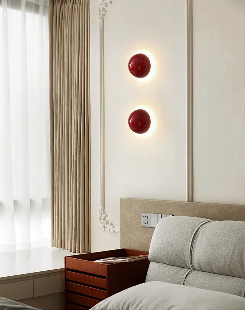 Baloon Applique Murale LED Ronde Design – Lumière d’Ambiance Moderne pour Salon, Chambre & Couloir