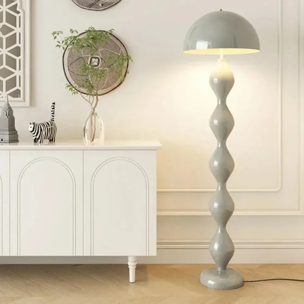 Column — Lampadaire design sculptural en métal