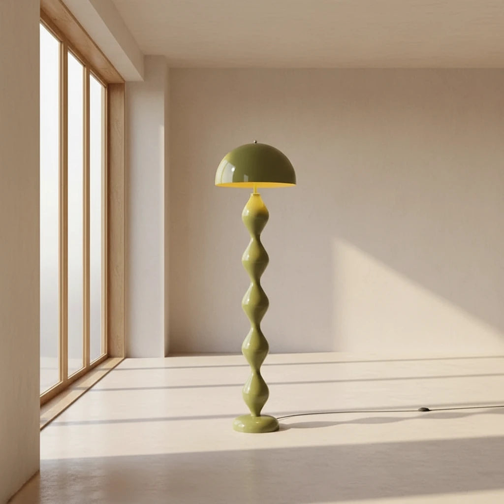 Column — Lampadaire design sculptural en métal