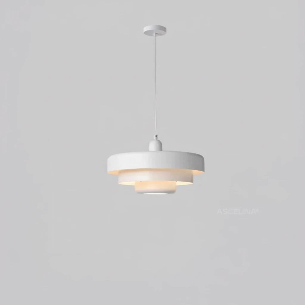 Strata — Suspension design nordique en aluminium, luminaire moderne graphique