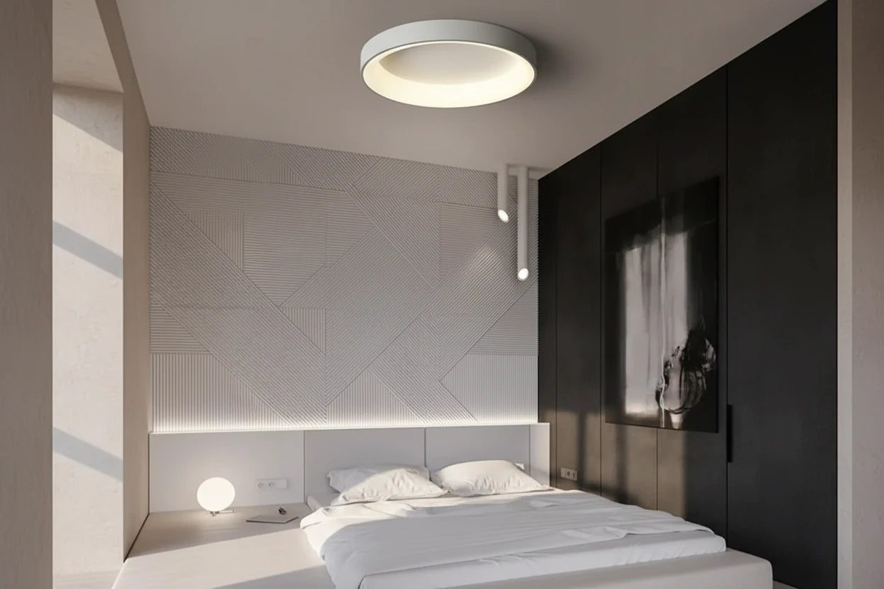 Aeris — Plafonnier LED rond design, dimmable