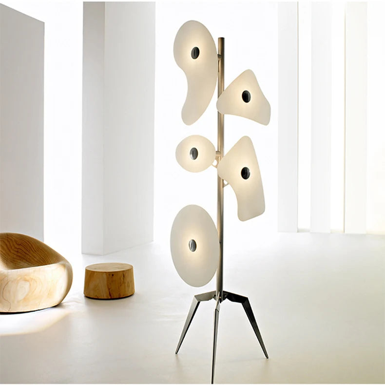Totem — Lampadaire design multicolore sculptural (170 cm)