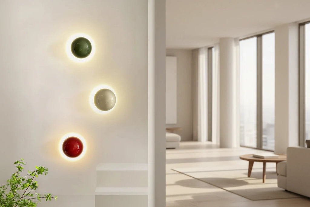 Baloon Applique Murale LED Ronde Design – Lumière d’Ambiance Moderne pour Salon, Chambre & Couloir