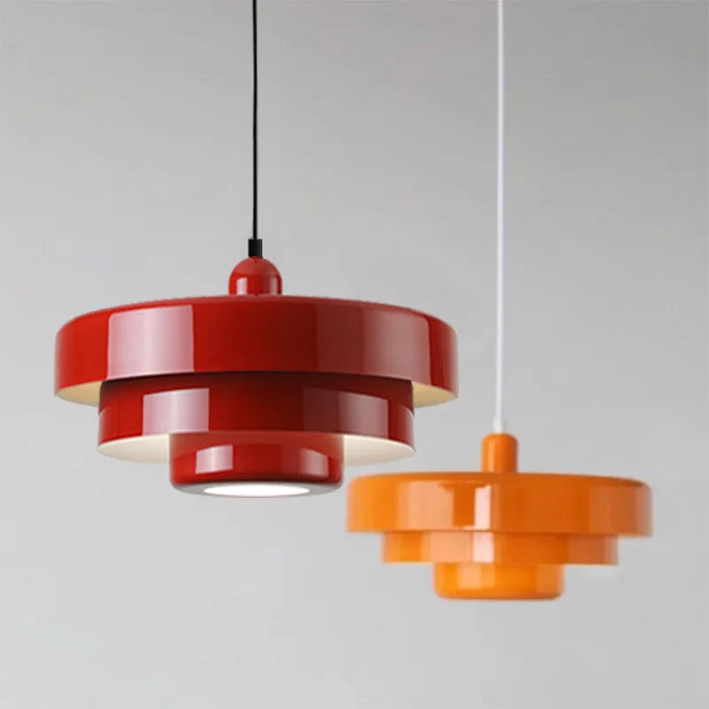 Strata — Suspension design nordique en aluminium, luminaire moderne graphique