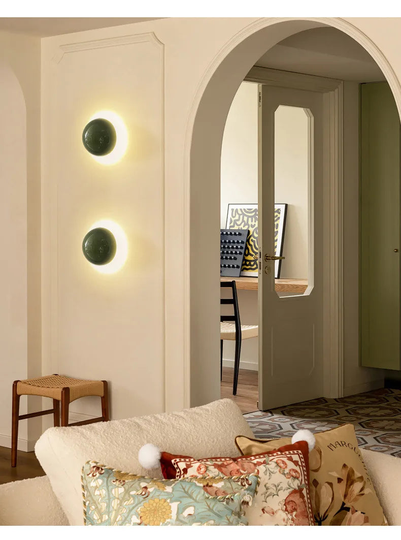 Baloon Applique Murale LED Ronde Design – Lumière d’Ambiance Moderne pour Salon, Chambre & Couloir