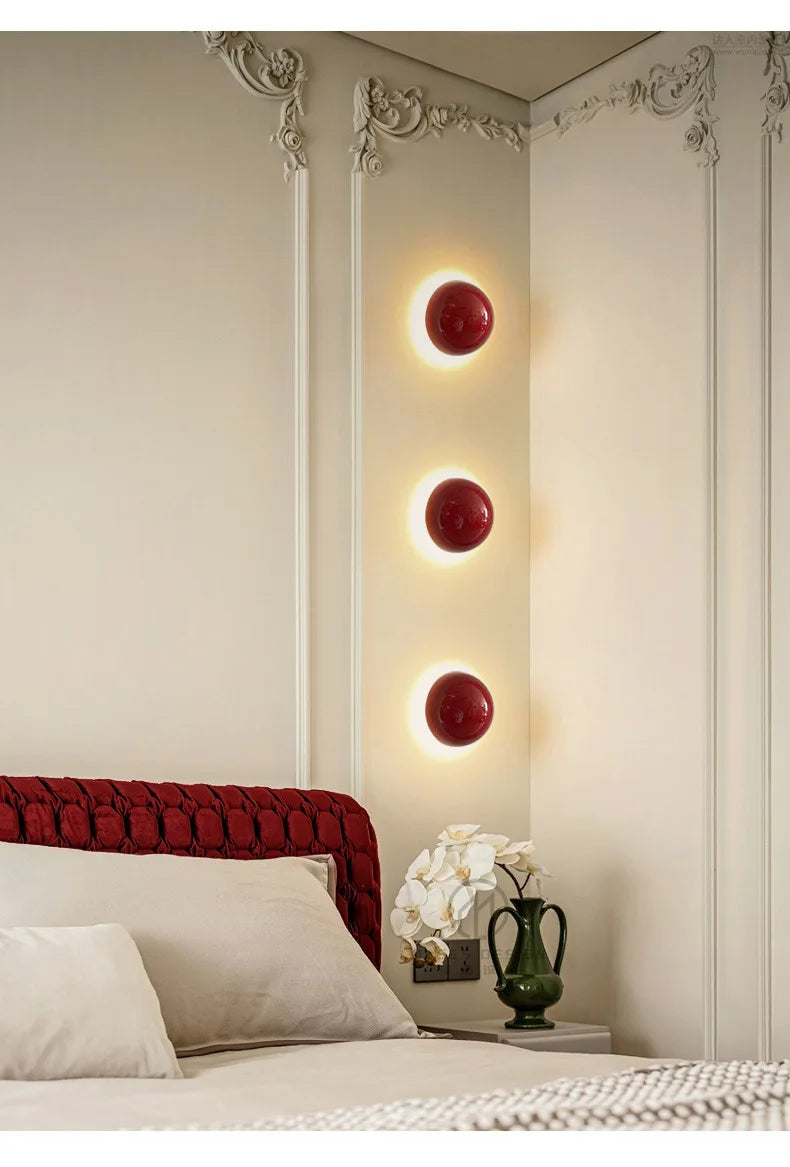 Baloon Applique Murale LED Ronde Design – Lumière d’Ambiance Moderne pour Salon, Chambre & Couloir