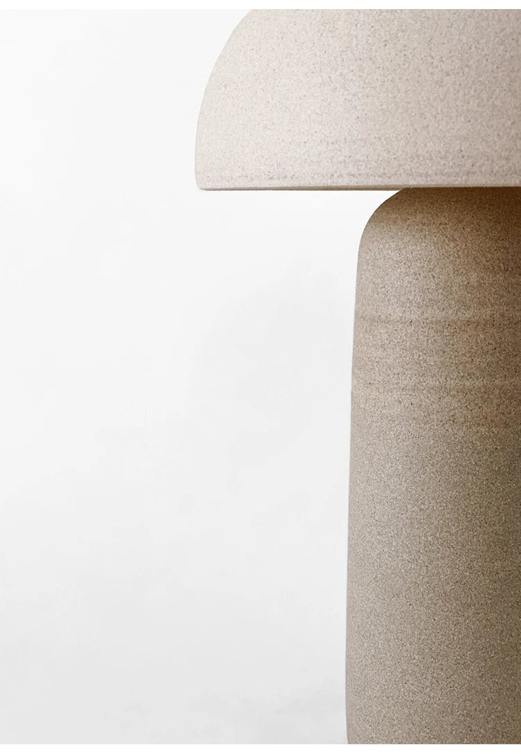 Teraïa – Lampe en céramique design rétro, éclairage d’ambiance pour salon et chambre