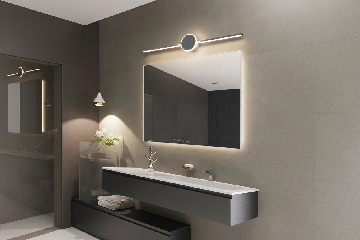 Applique murale LED miroir – Design moderne luxe