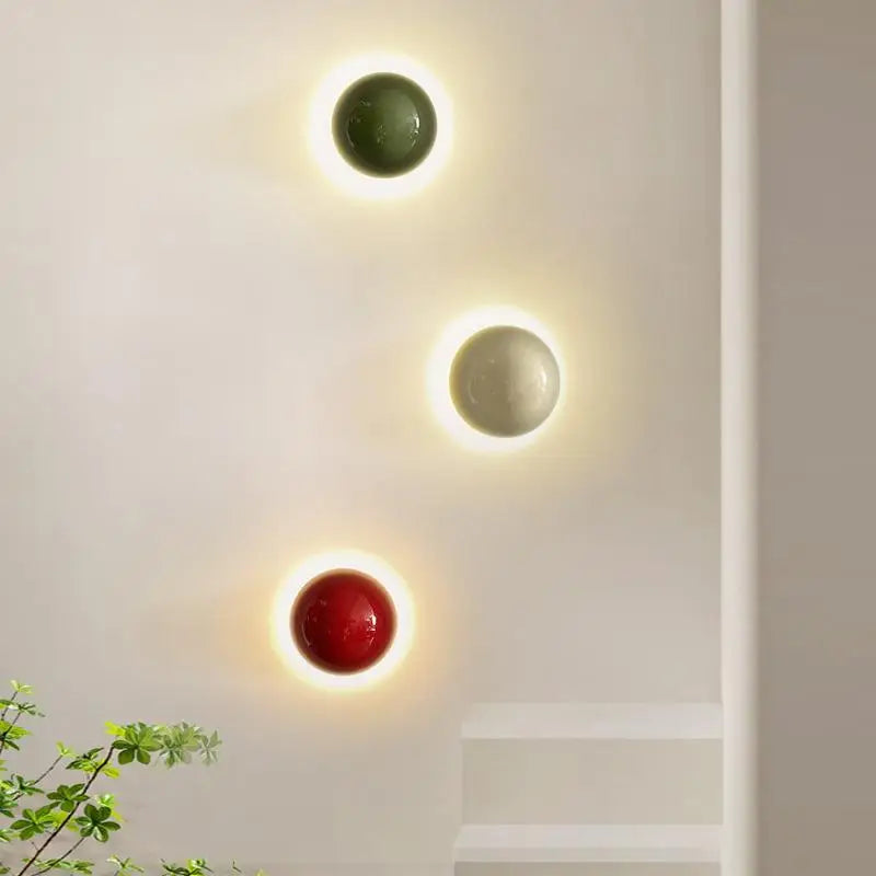 Baloon Applique Murale LED Ronde Design – Lumière d’Ambiance Moderne pour Salon, Chambre & Couloir
