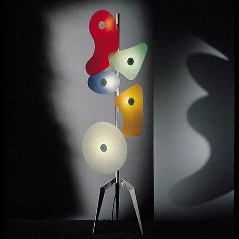 Totem — Lampadaire design multicolore sculptural (170 cm)