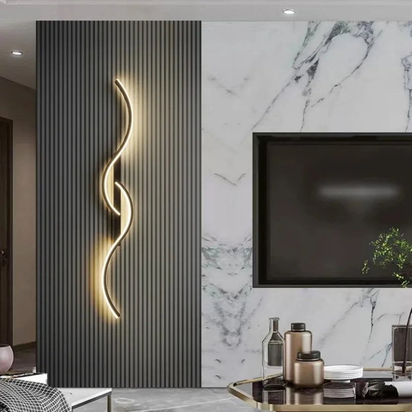 Linea — Applique murale LED sculpturale