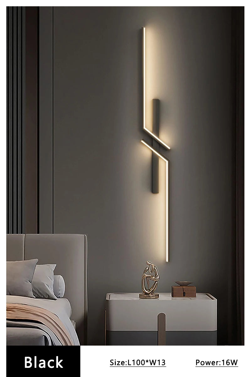 Linea — Applique murale LED sculpturale
