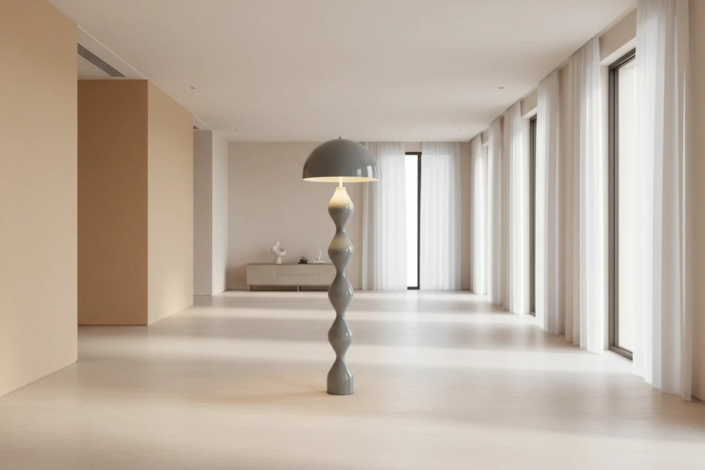 Column — Lampadaire design sculptural en métal