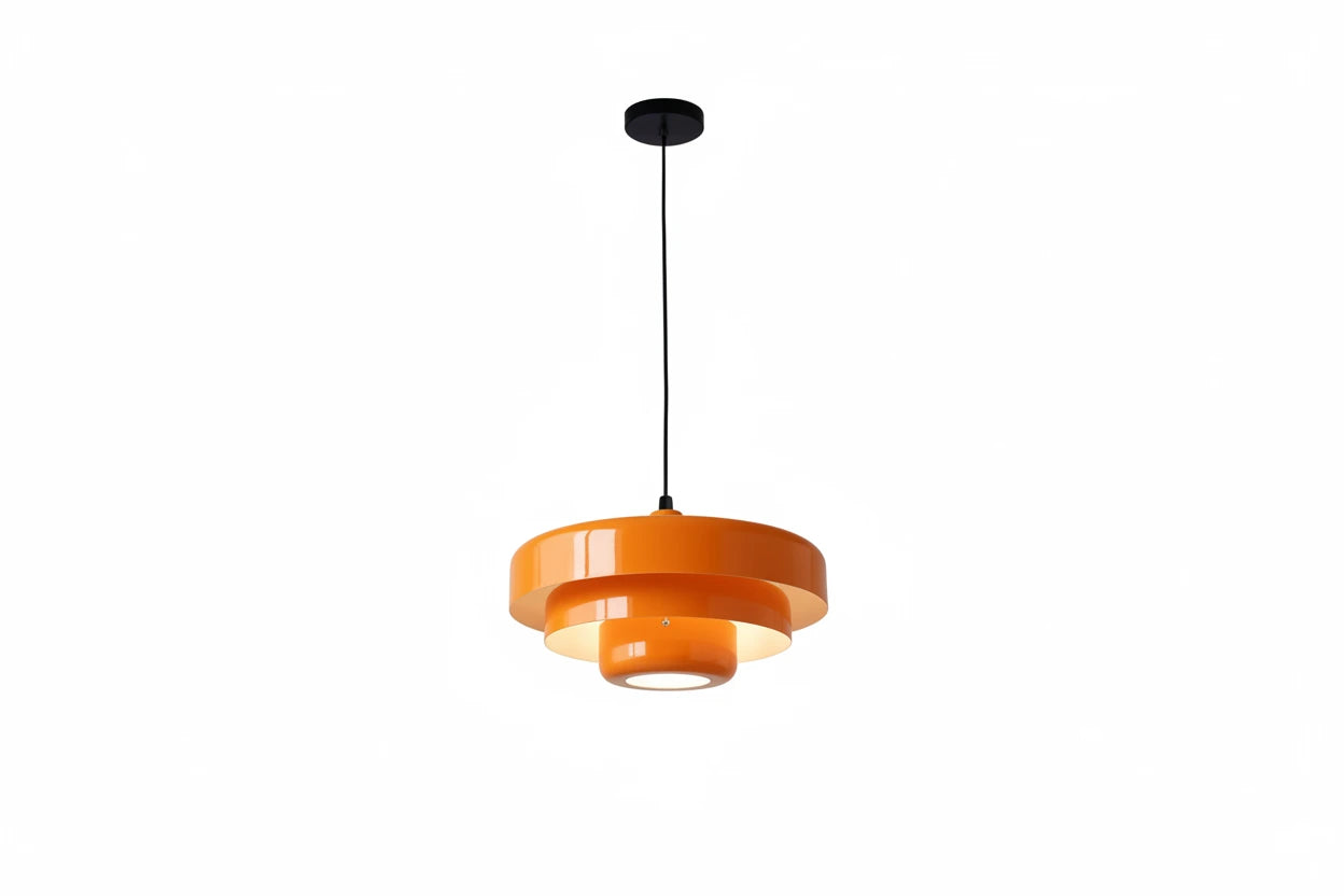 Strata — Suspension design nordique en aluminium, luminaire moderne graphique