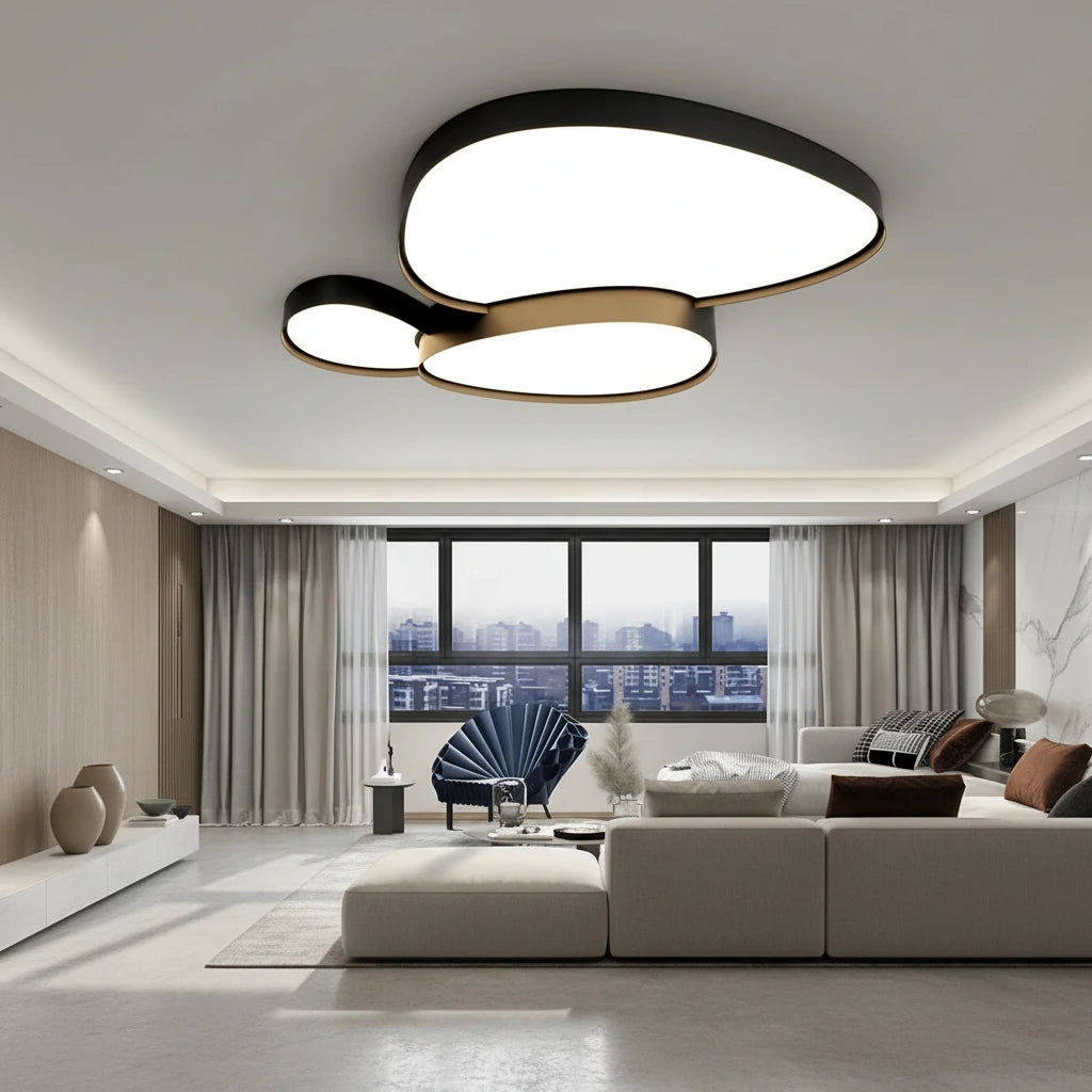 Astra — Plafonnier LED sculptural moderne