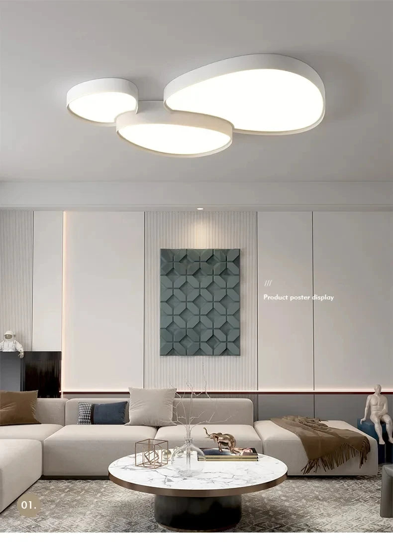 Astra — Plafonnier LED sculptural moderne