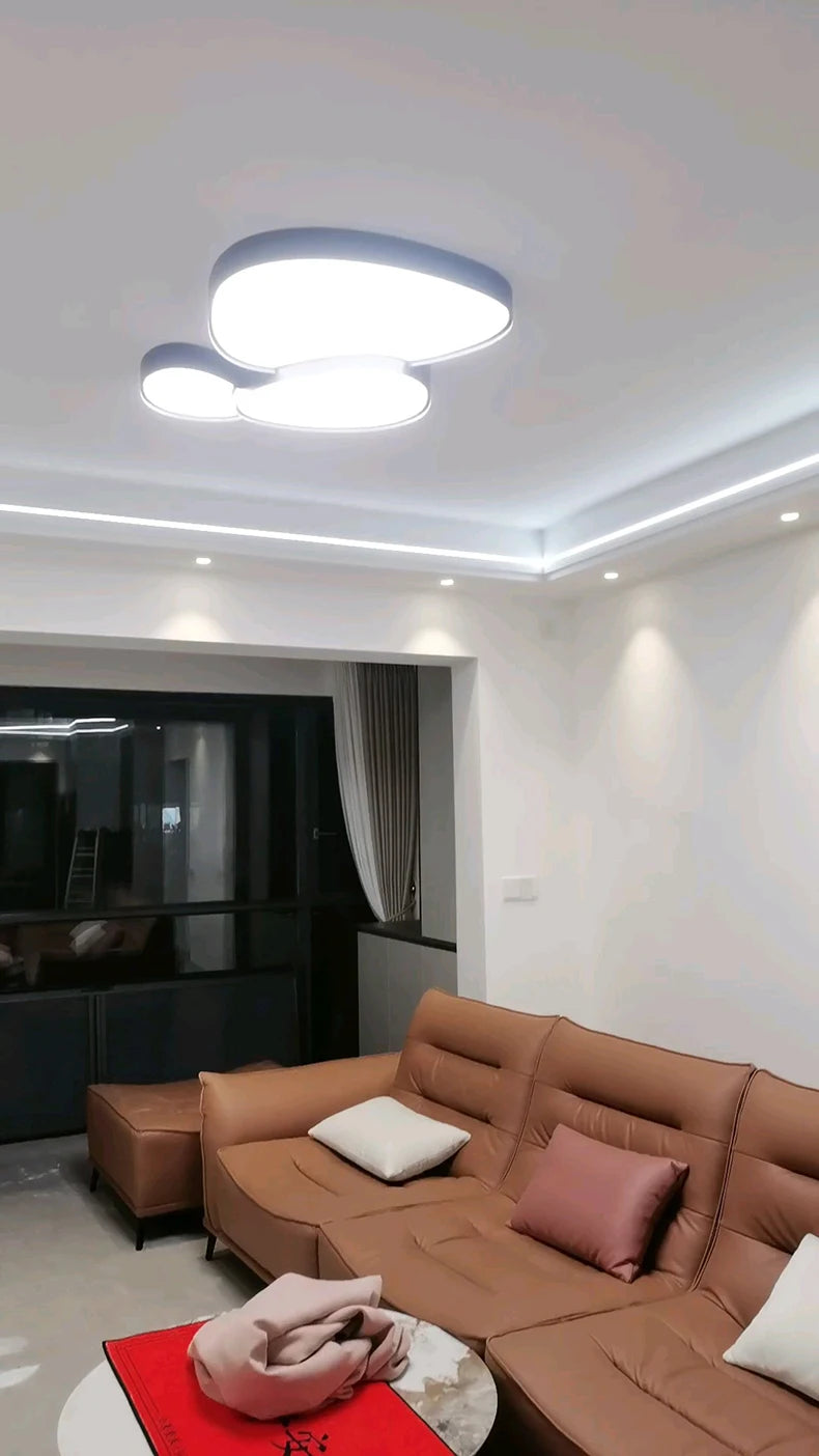 Astra — Plafonnier LED sculptural moderne